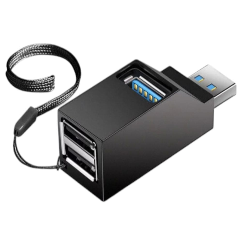 Hub 3 Portas Usb 3.0 5gbps Mini Divisor Lehmox