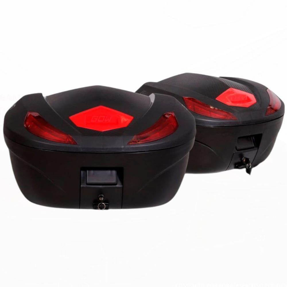 Bauleto Bau Traseiro Para Motocicleta 47 Litros Gow