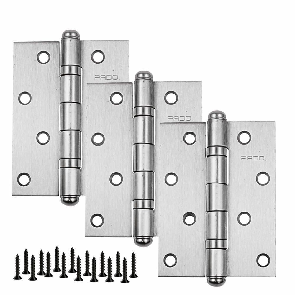 Dobradiça Para Porta Inox Com Rolamento 4030 Pado - Inox Esc