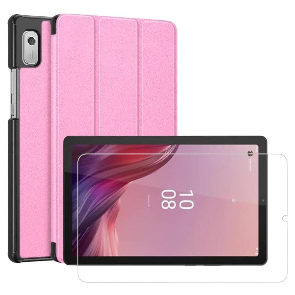 Capa Couro + Película Vidro Para Lenovo Tab M9 - 9 Tb-310Xu