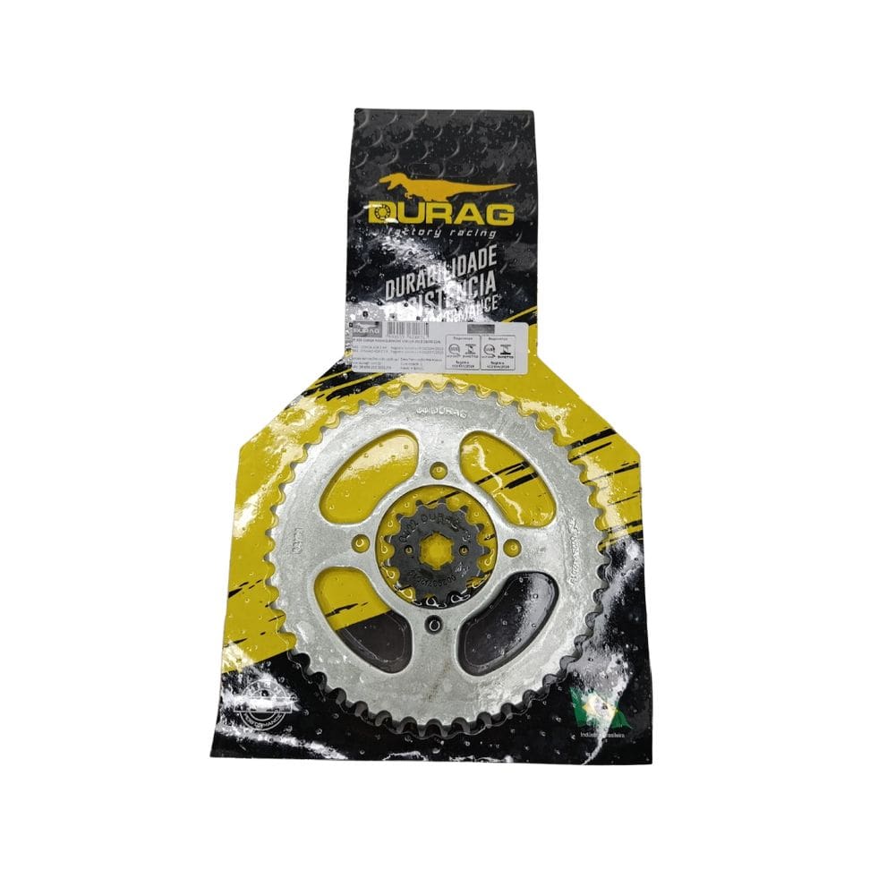 Kit Coroa e Pinhão Durag Dafra Apache 150 2010 À 2015