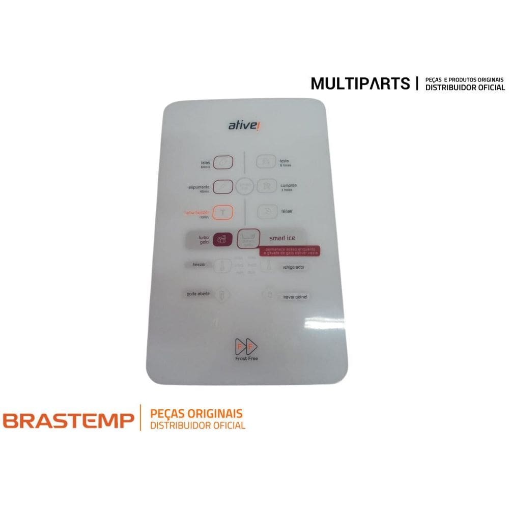 Placa Interface Bivolt 1 Conector W10887444 Rf Brastemp