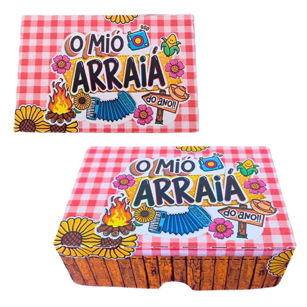 30 Caixinhas Doces Festa Junina Arraia - Mio Arraia