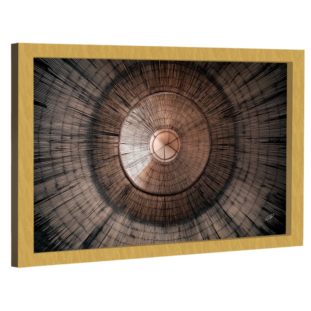 Quadro Decorativo Abstrato Radial