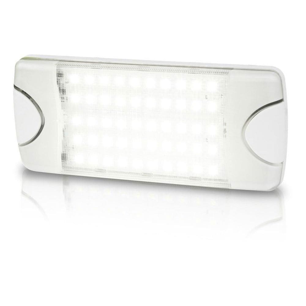 Lâmpada Hella Marine DuraLED 50 de baixo perfil interior/exterior