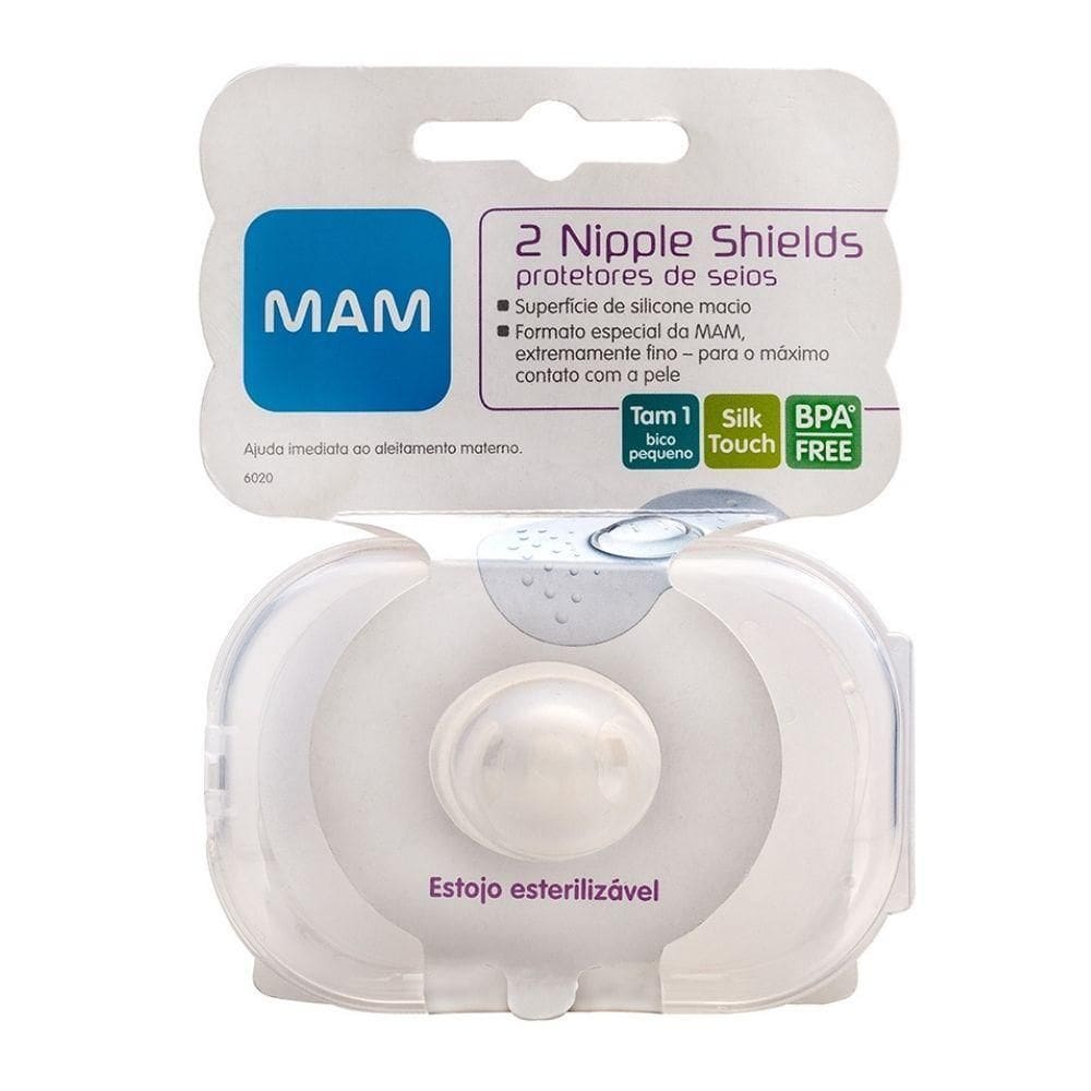 Protetor Silicone Mam Nipple Shields Amamentação Mamilo Bico