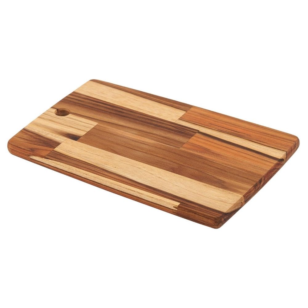 Tábua Retangular Kitchen Tramontina em Madeira Teca 34x23 cm