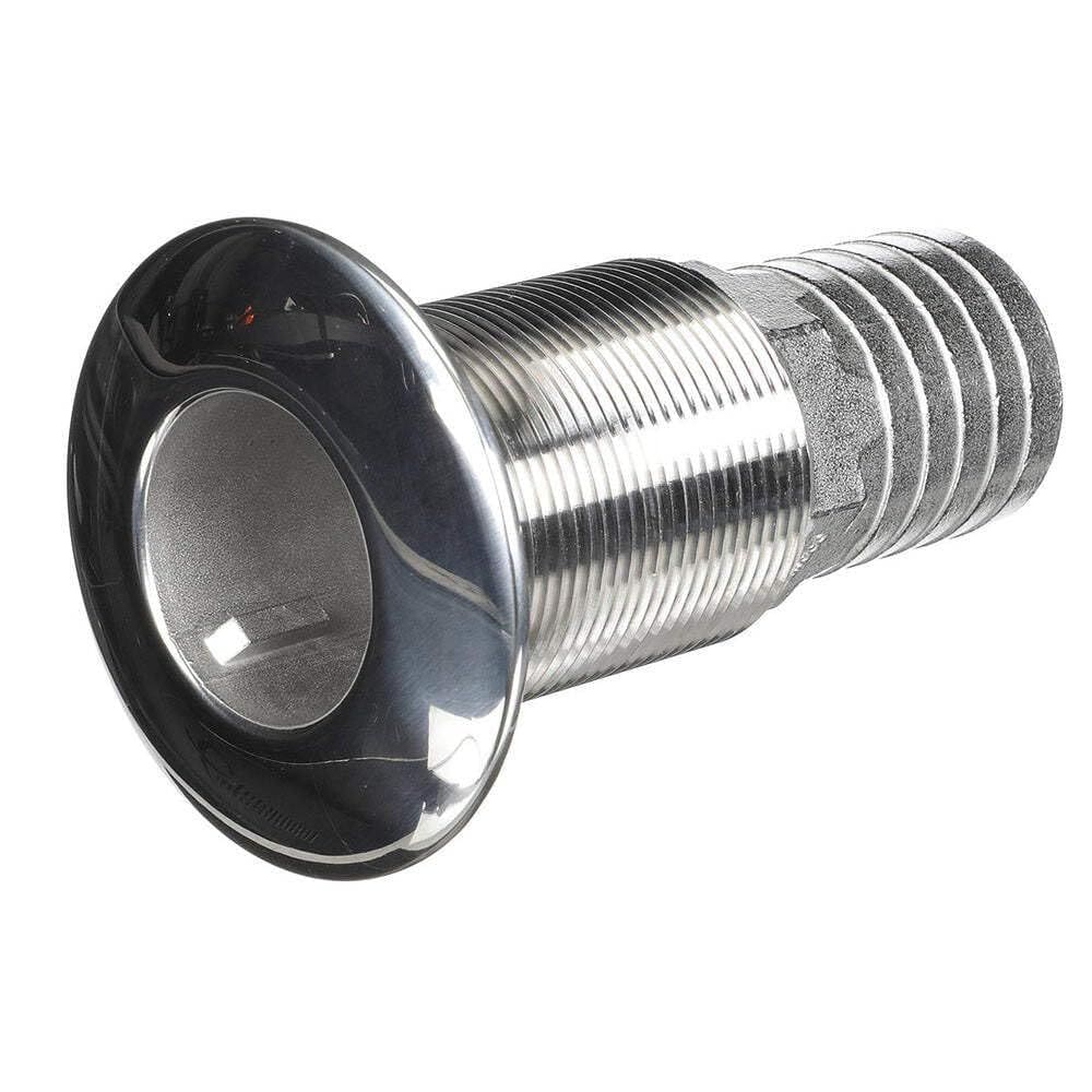Aço inoxidável Thru-Hull Attwood 66551-3 de 1 1/2 polegadas