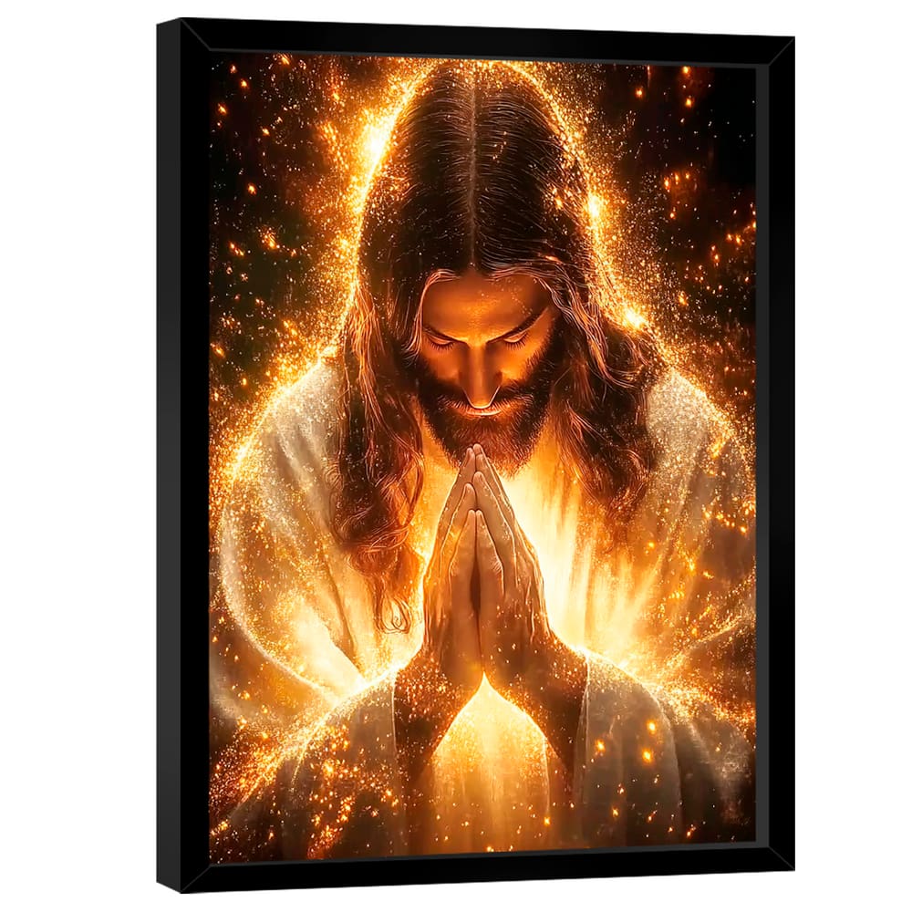 Quadro Decorativo Jesus Luz Da Graça Variação