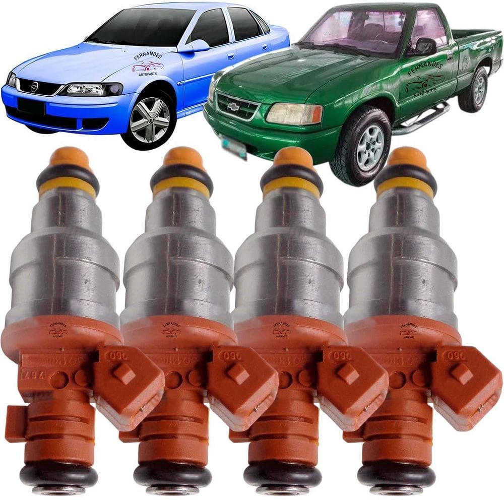 Kit 4 Bico Injetor Blazer 2.2 S10 Vectra 2.0 1999