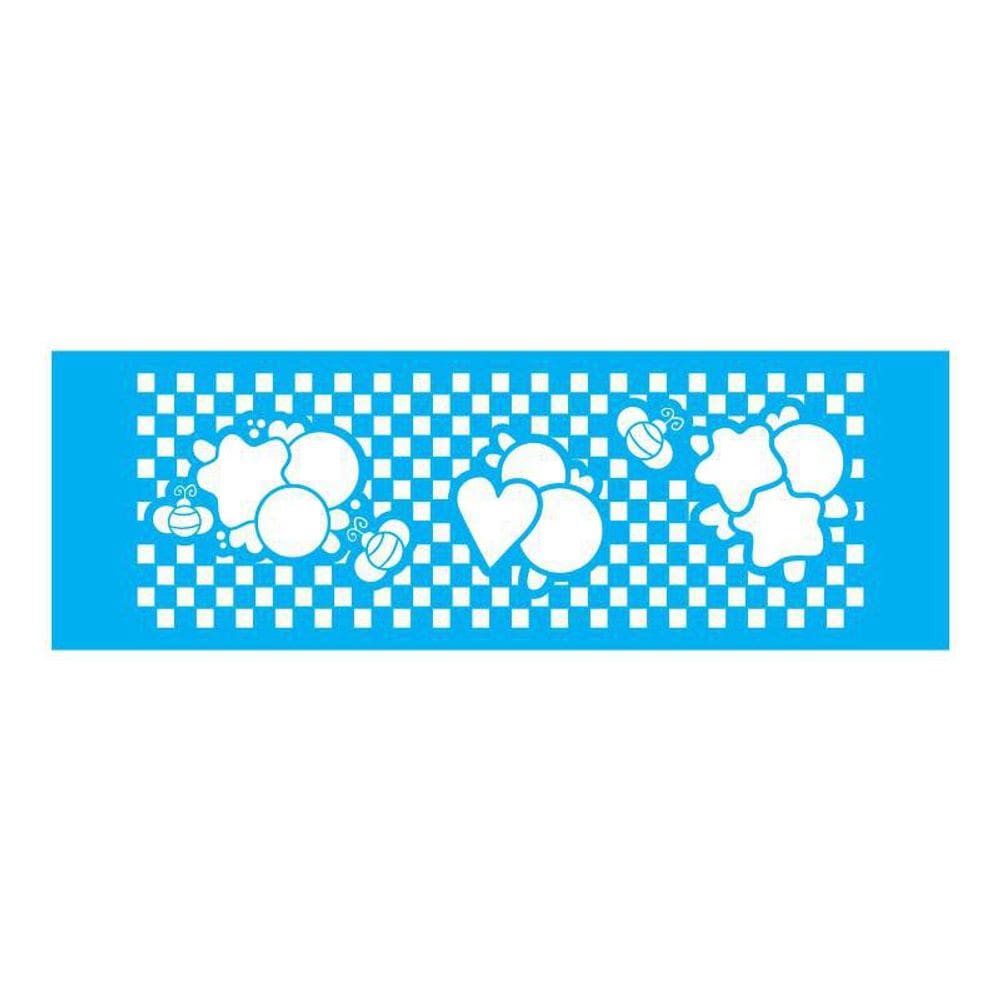 Stencil Tamako Country Floral - 10X30Cm - Ref 7767