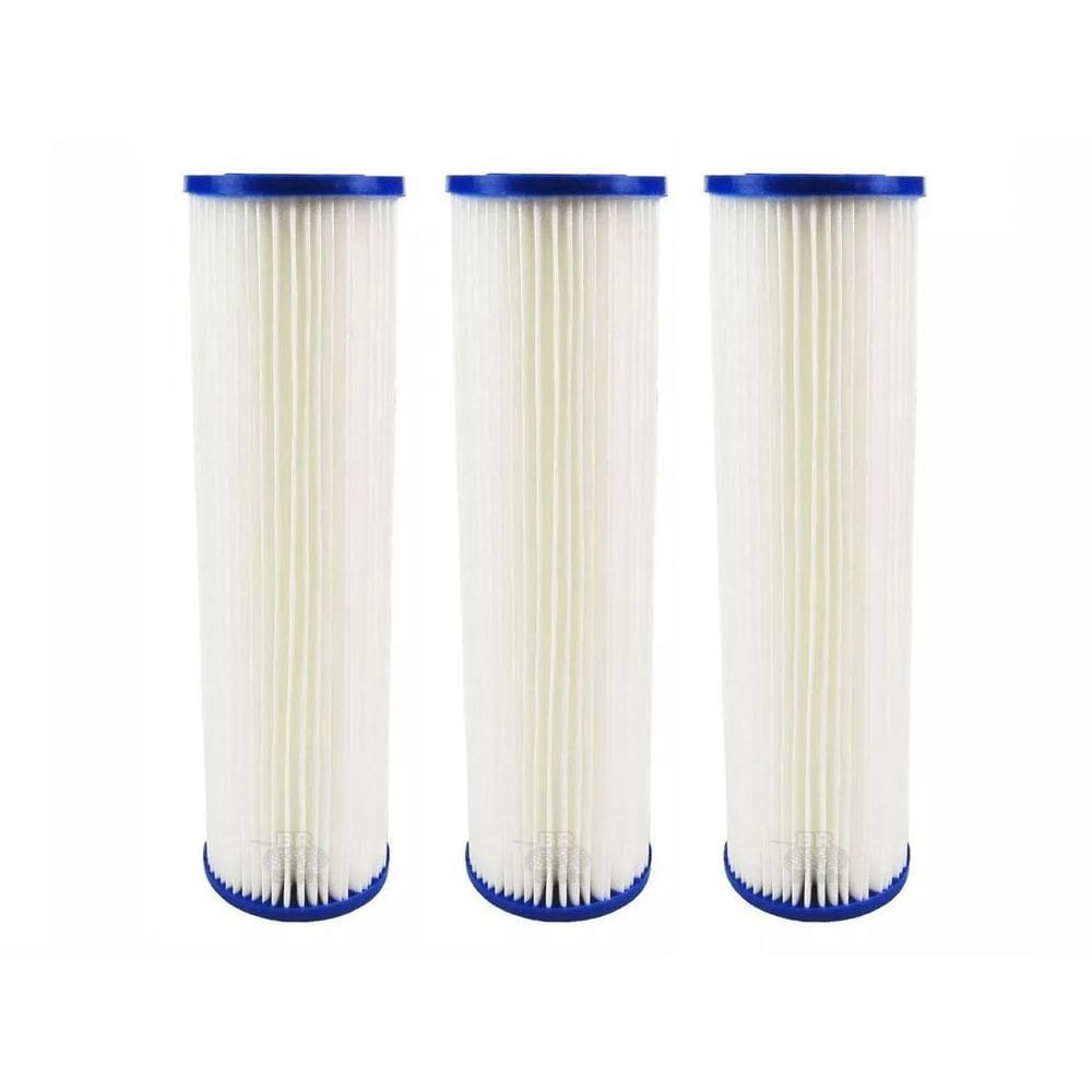 Kit 3 Polipropileno Plissado Cavalete 10 X 2 1/2 5 Micras