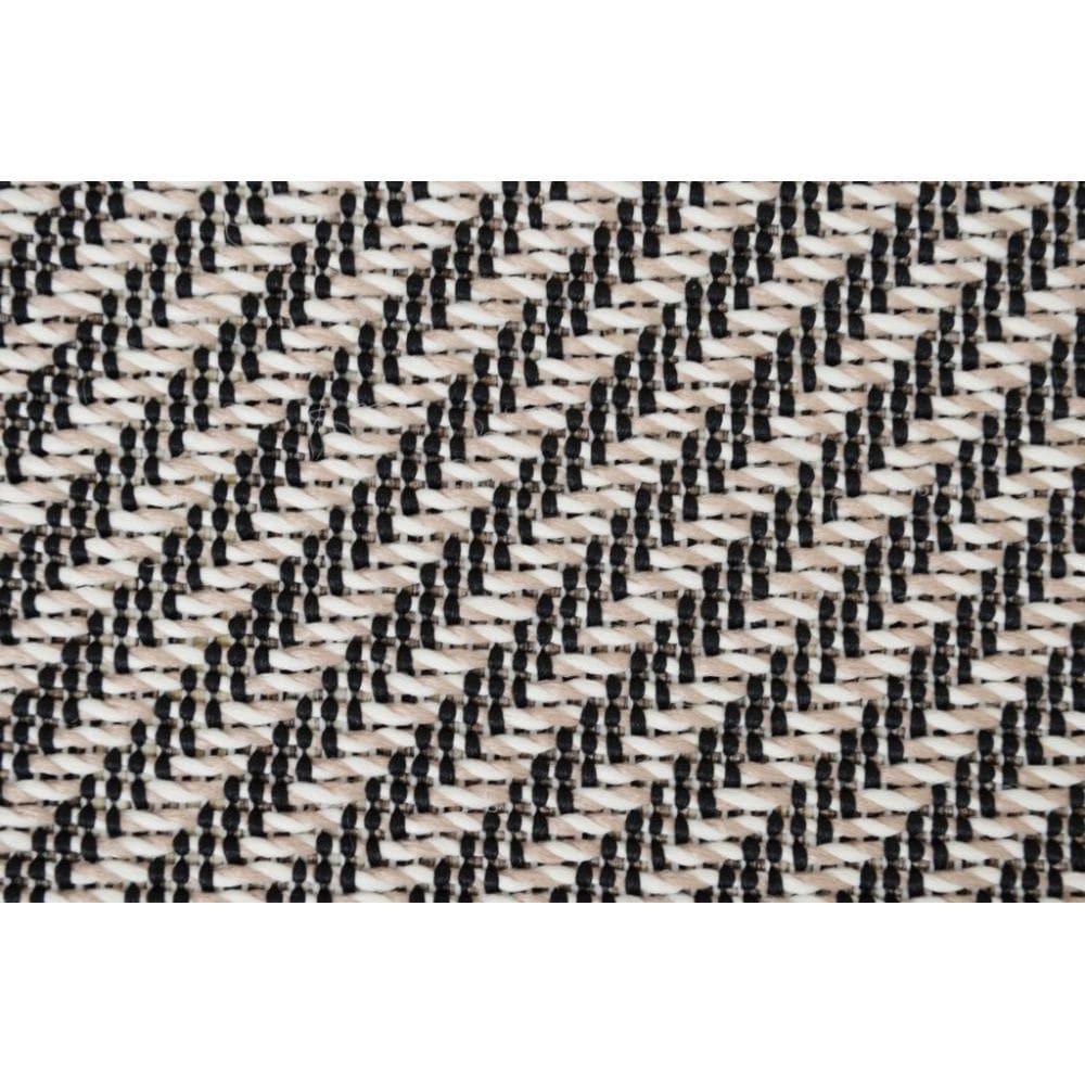 Tapete Para Sala Artesanal Look Dama Da Noite-B 150X200 Cm