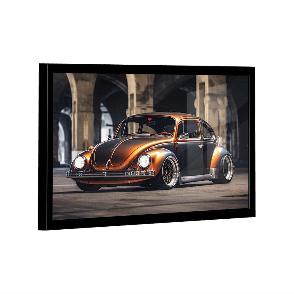 Quadro Decorativo Fusca Gangster