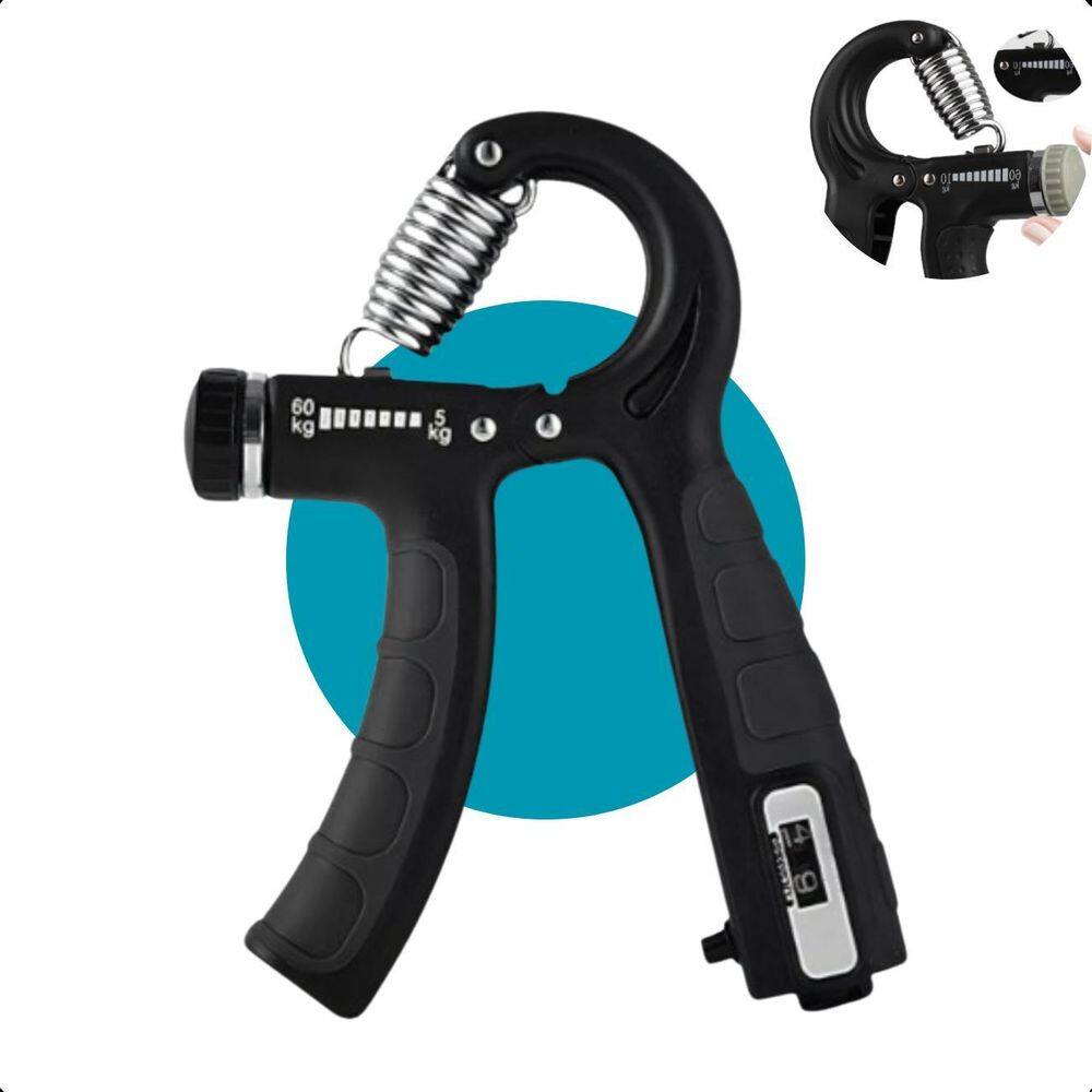Hand Grip Ajustável Com Regulagem De Peso Até 60Kg Premium