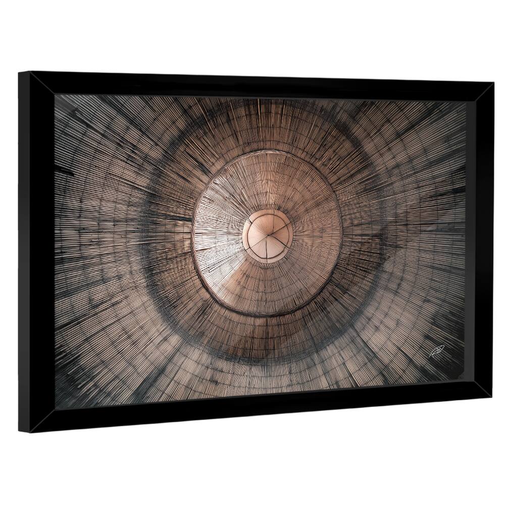 Quadro Decorativo Abstrato Radial