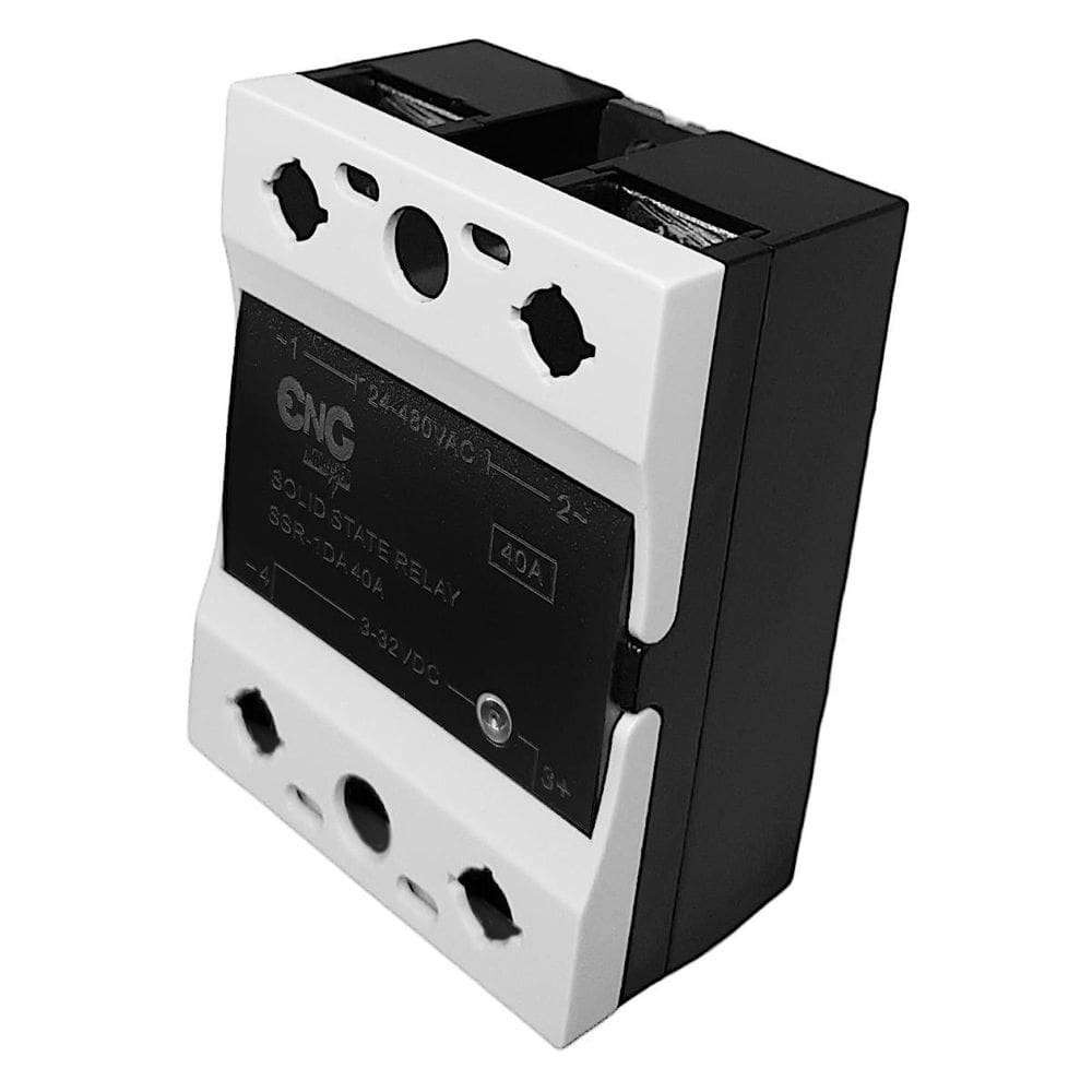 Rele Estado Sólido 40A Entrada 3-32 Dc Saída 24-480 Vac