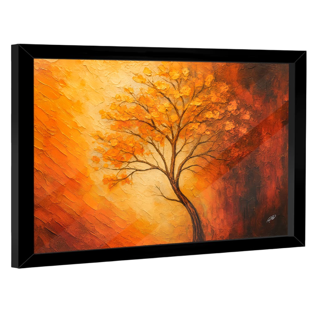 Quadro Decorativo Árvore da Vida Espatulada