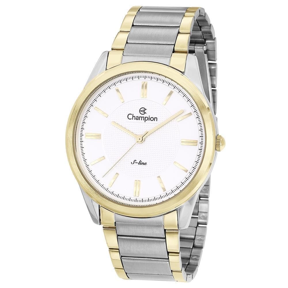 Relógio Champion Masculino Ref: Cn21050B Slim Bicolor