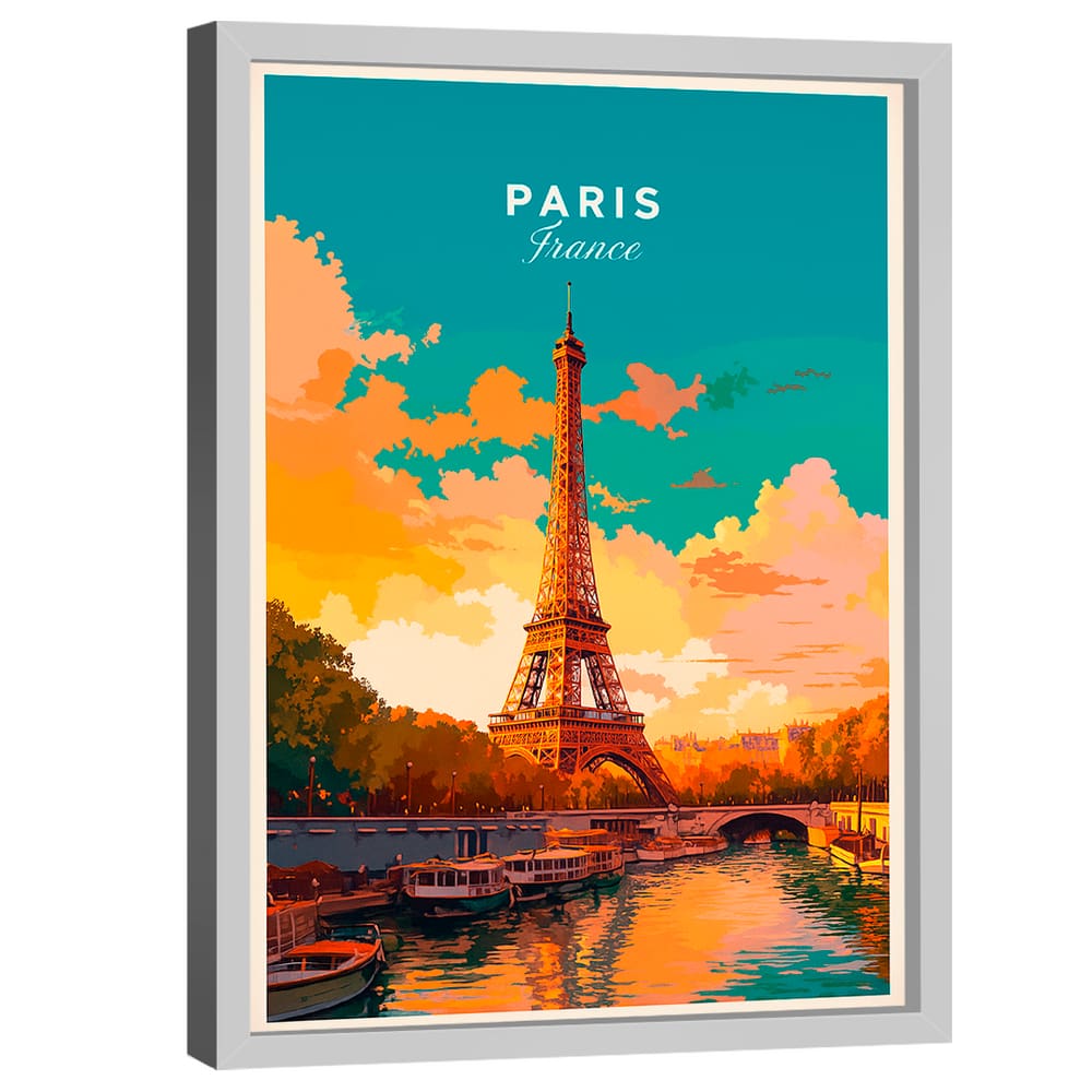 Quadro Decorativo Paris France
