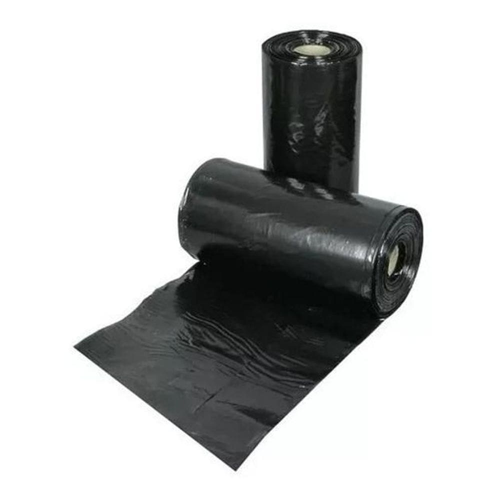 Plástico Preto Fino 4M X 10 Metros