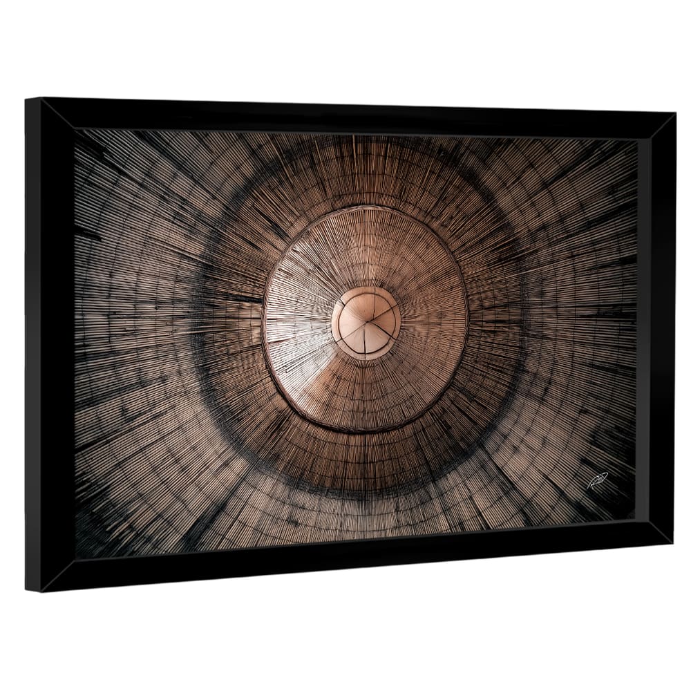Quadro Decorativo Abstrato Radial