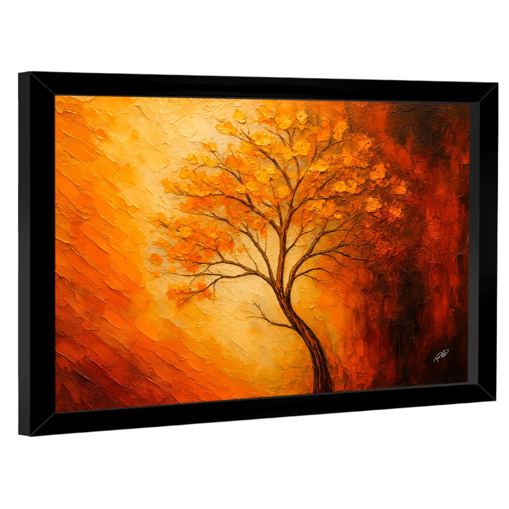 Quadro Decorativo Árvore da Vida Espatulada