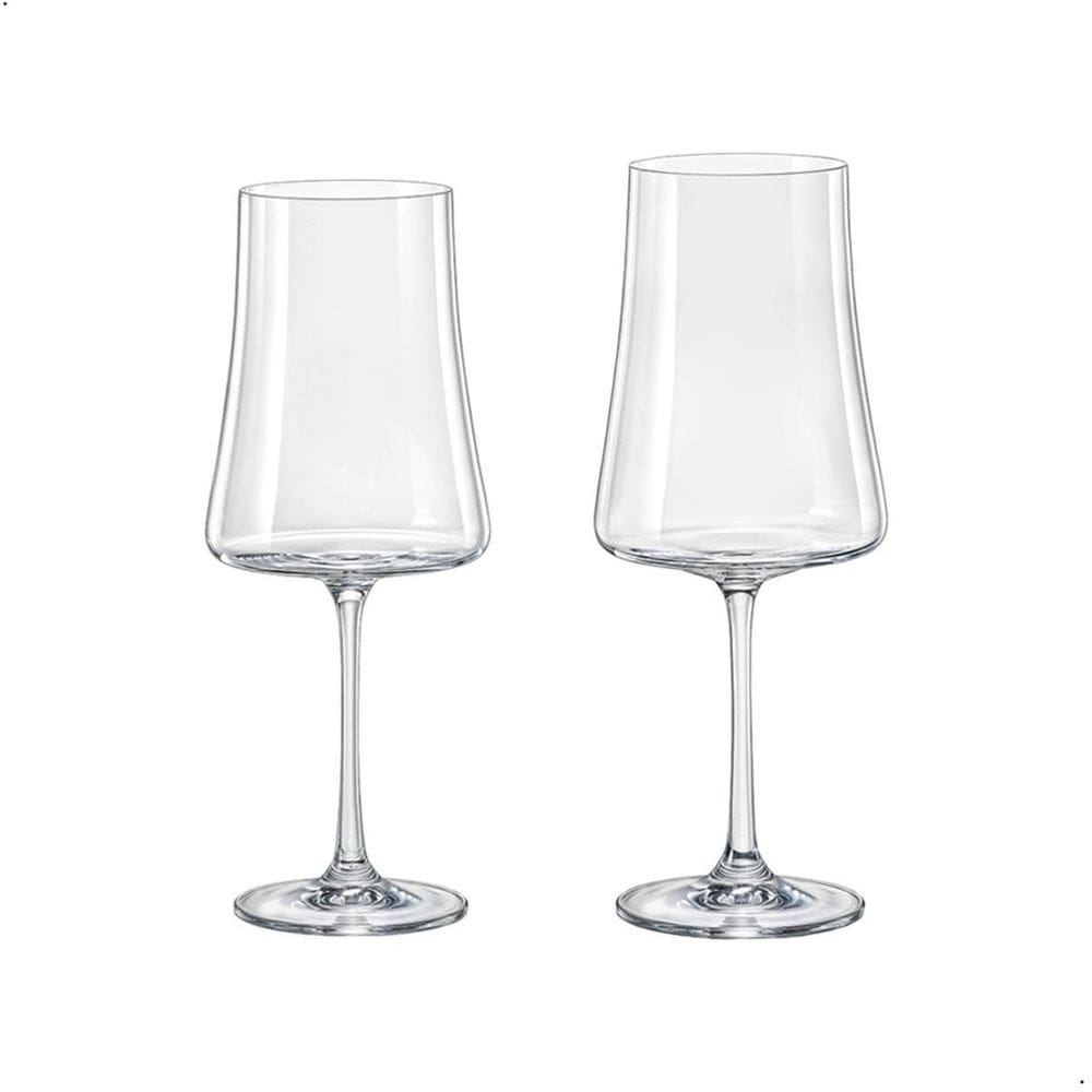 Jogo 12 Taças Cristal Água E Vinho Tinto Linha Xtra Bohemia