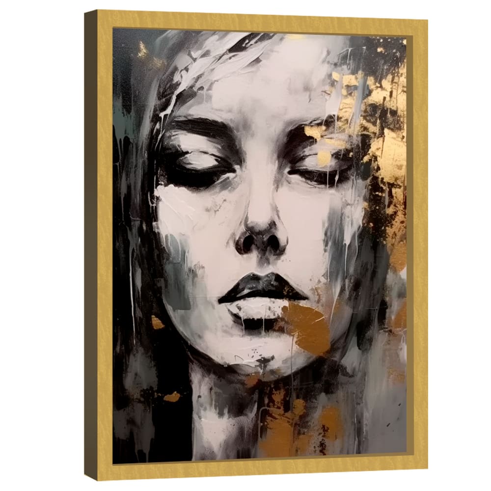 Quadro Decorativo Expressão Feminina