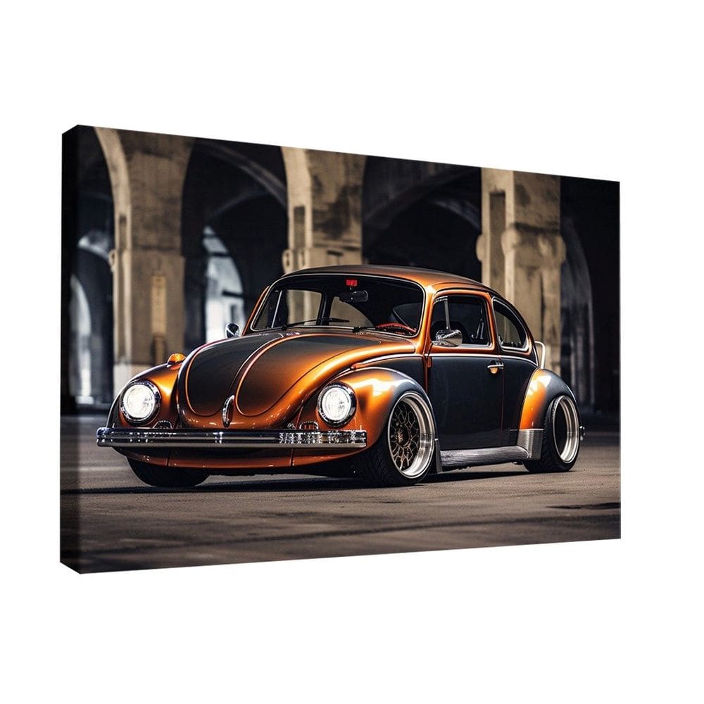 Quadro Decorativo Fusca Gangster