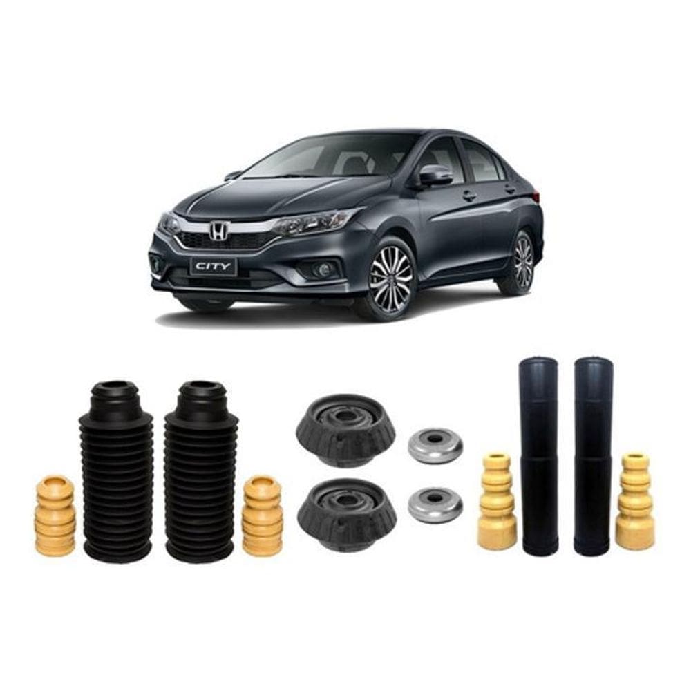 Kit 4 Amortecedor City 12 2013 2014