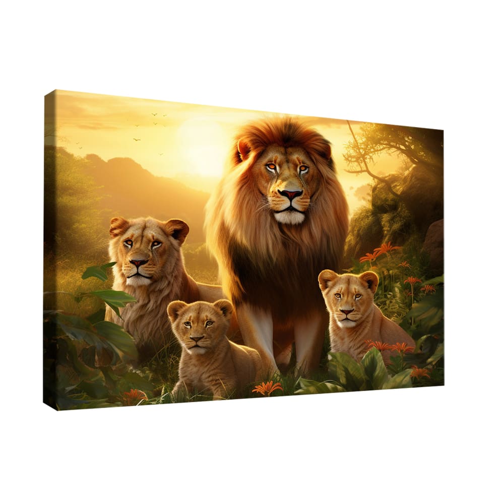 Quadro Decorativo Paradise Family -- BR ARTES