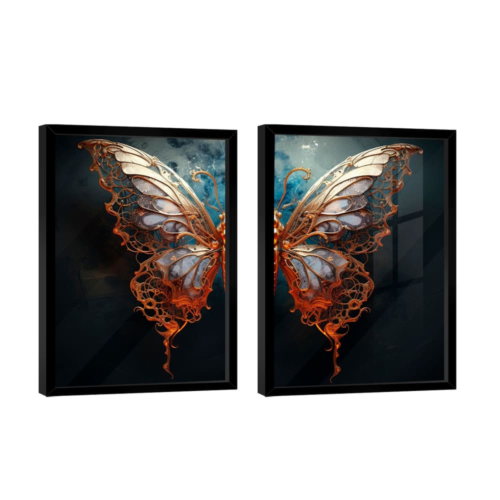 Quadro Decorativo Duo Light Butterfly