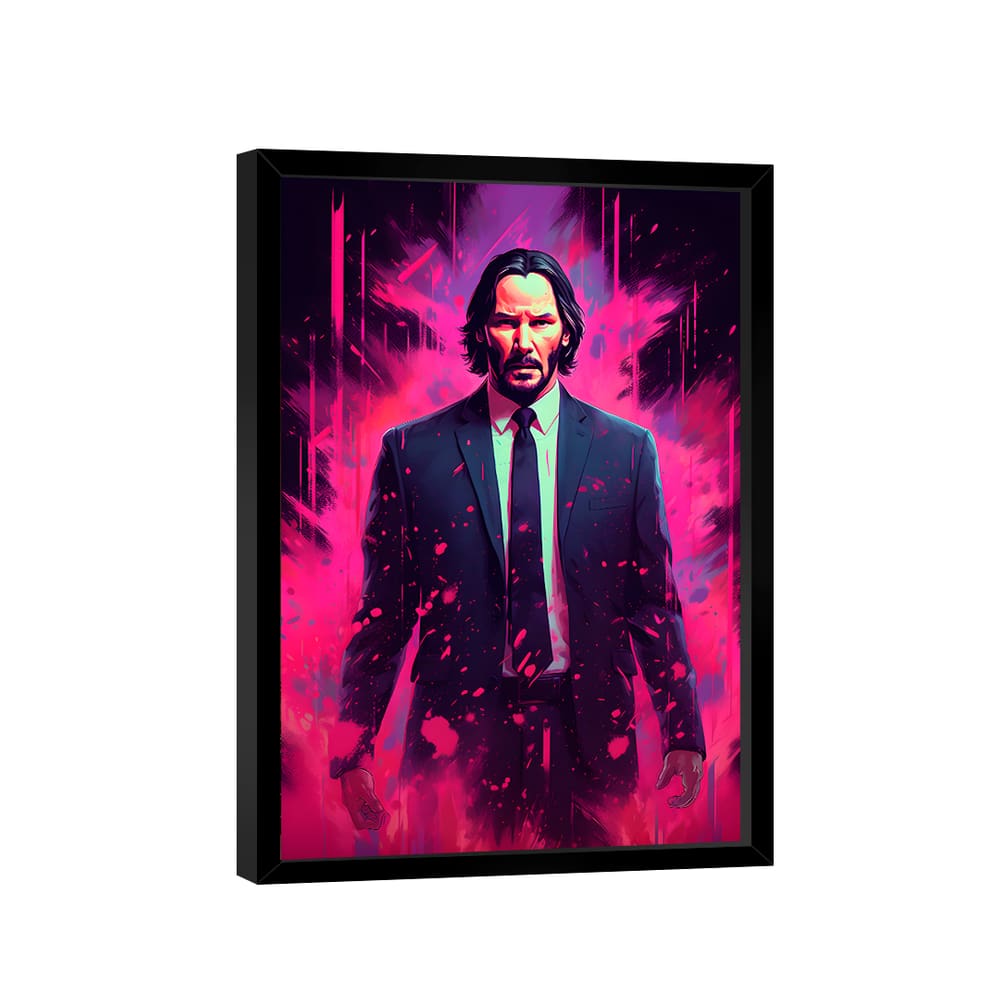 Quadro John Wick Purple