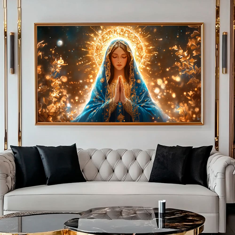 Quadro Decorativo Nossa Senhora Aparecida Beauty
