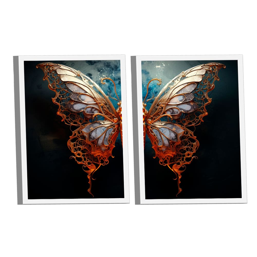 Quadro Decorativo Duo Light Butterfly