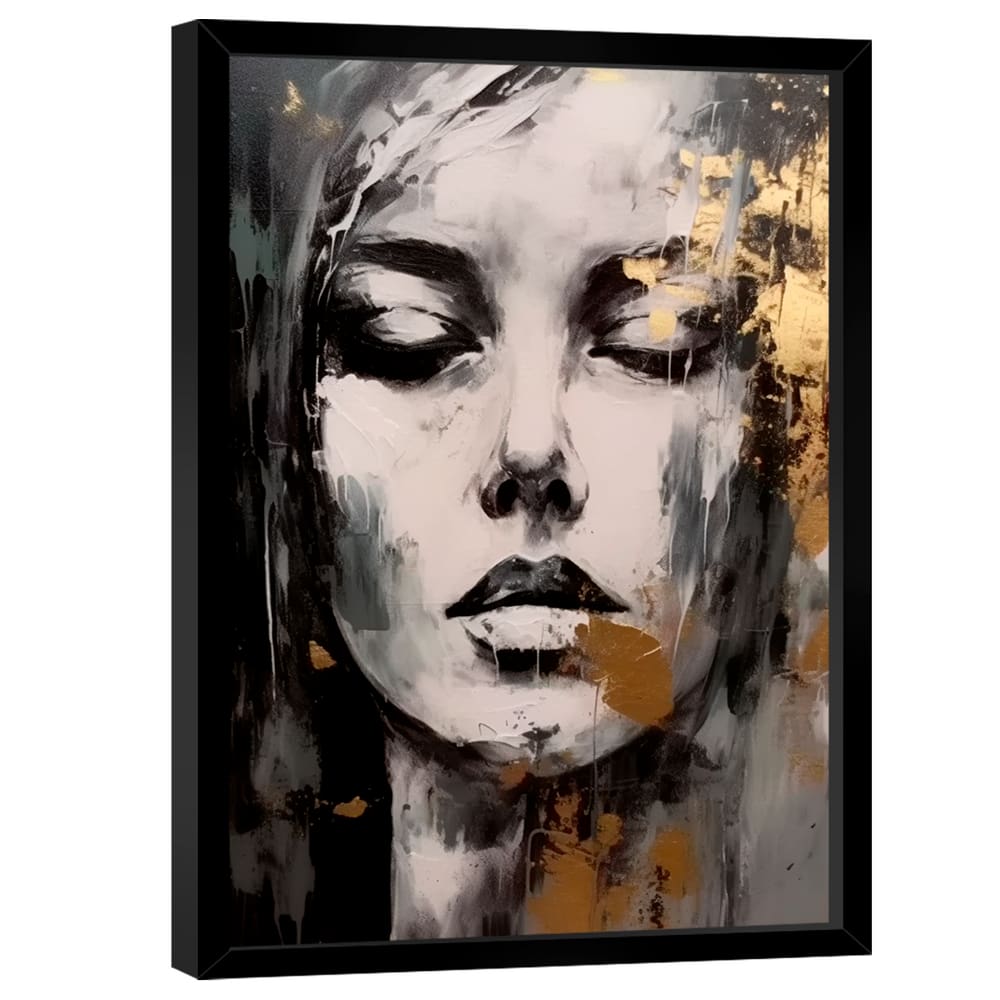 Quadro Decorativo Expressão Feminina