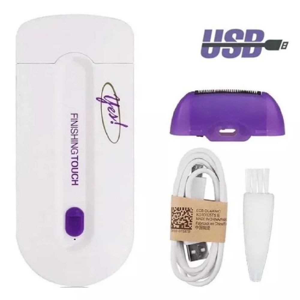 Aparelho Depilador Pelos Íntimos Aparador Recarregável Usb