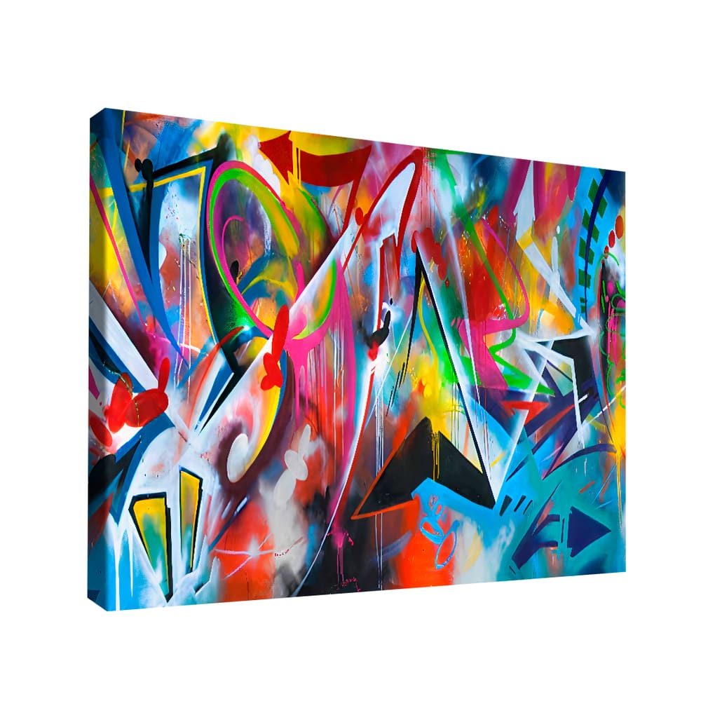 Quadro Decorativo Arte Grafite