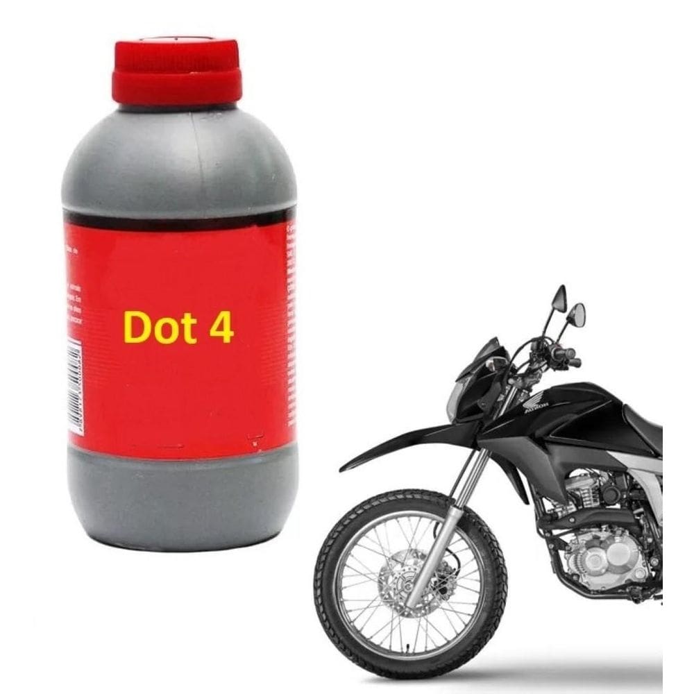 Fluido De Freio Dot 4 200Ml Falcon Xre Bros Tornado Xr 200