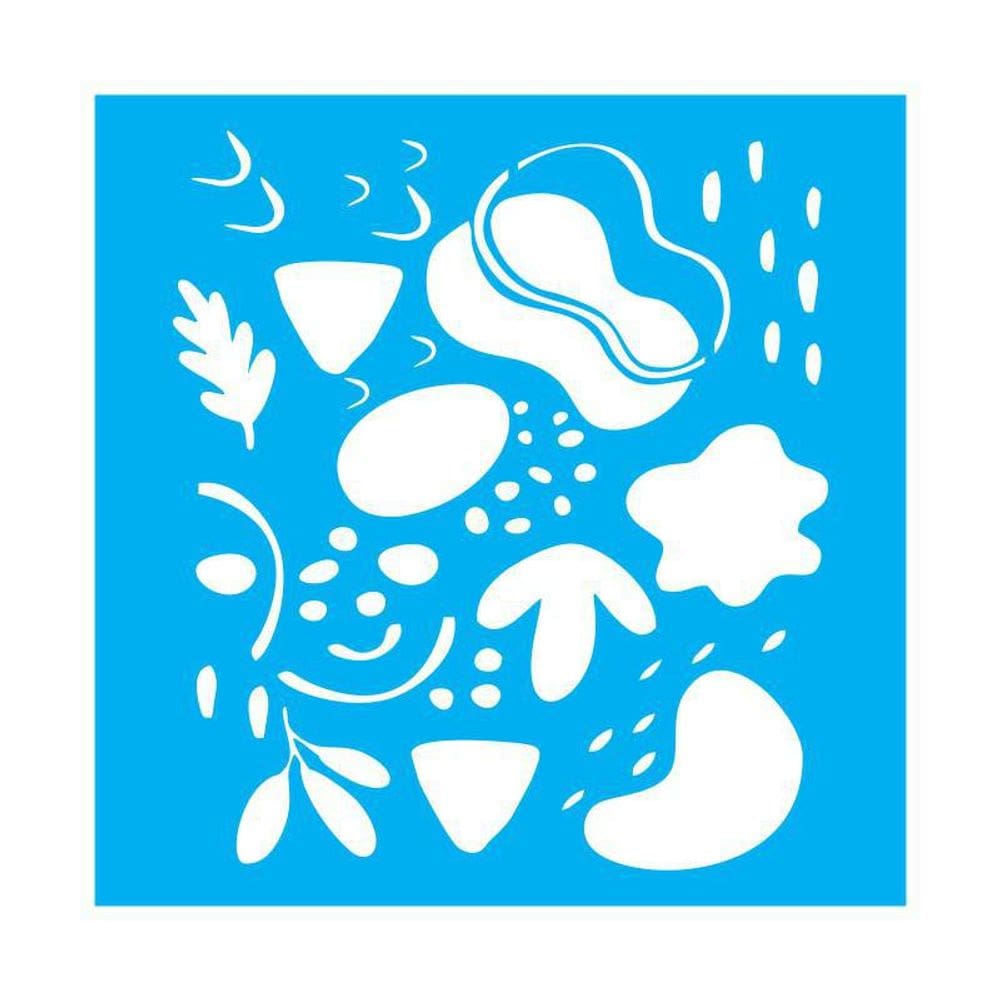 Stencil Tamako Pintura Orgânica - 30X30Cm - Ref D259