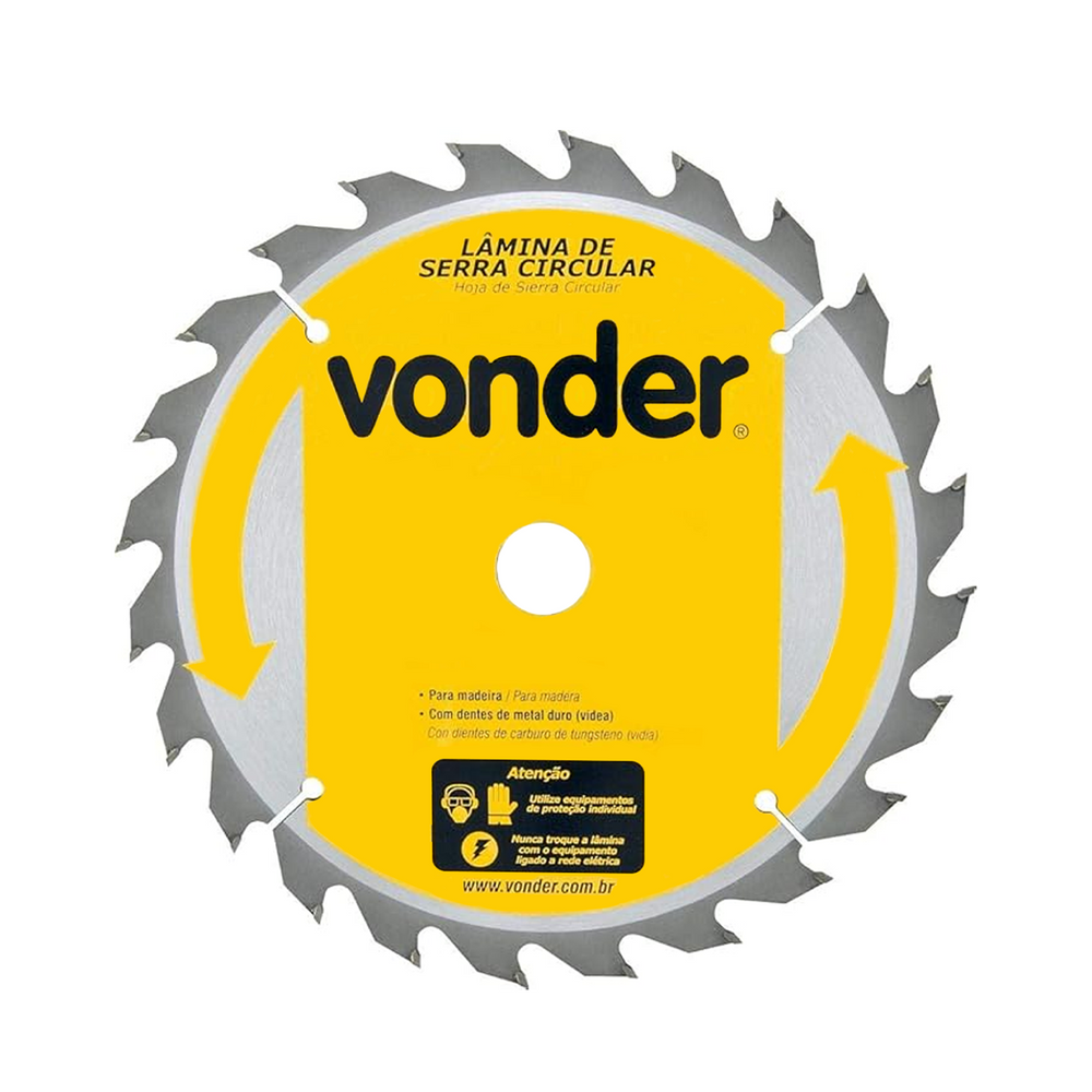 Lâmina Serra Circular Videa 350x30x48d Vonder