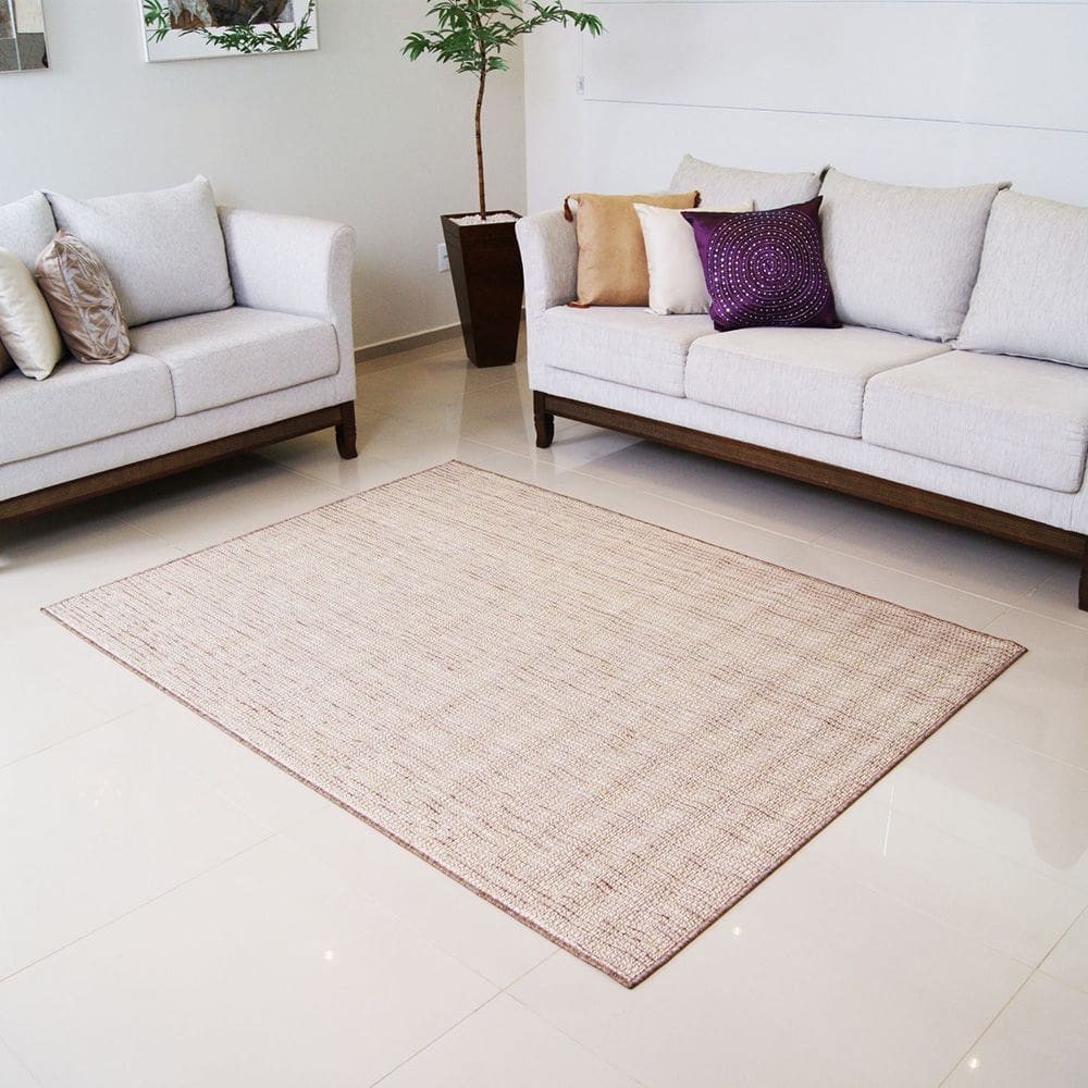 Tapete Sisal Amor Perfeito 150 cm Redondo - Rayza