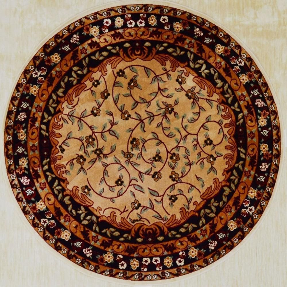 Tapete Redondo Marbella Elite Bs Classico Tabriz-4 150 Cm