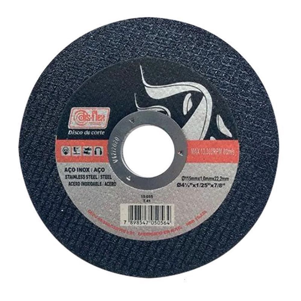 Disco De Corte 4.1/2 X1/25 X7/8 Extra Fino Bronze Disflex