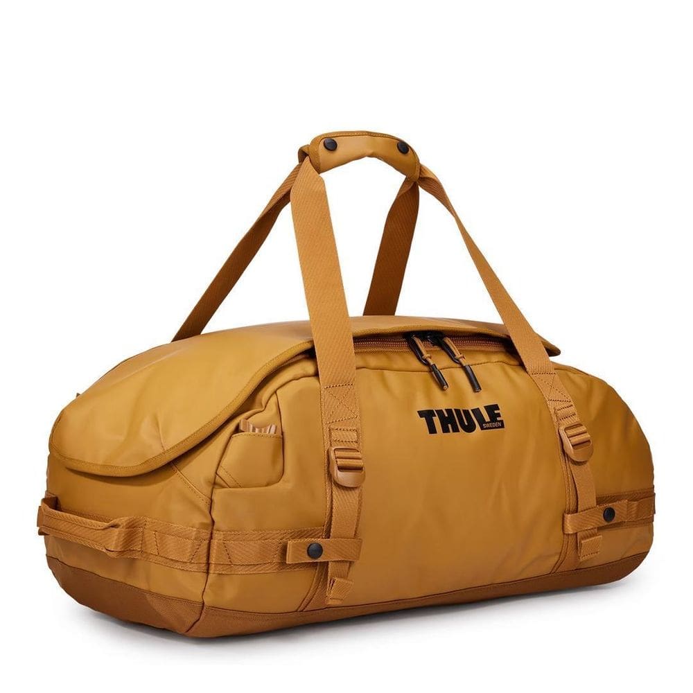 Bolsa Viagem Duffel Thule Chasm 40L Laranja Golden Brown