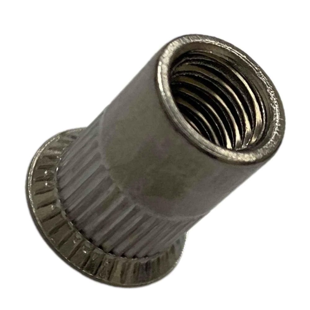 15 Pçs Porca Rebite Rosca M8 Inox Arrebite Aba Plana Conica