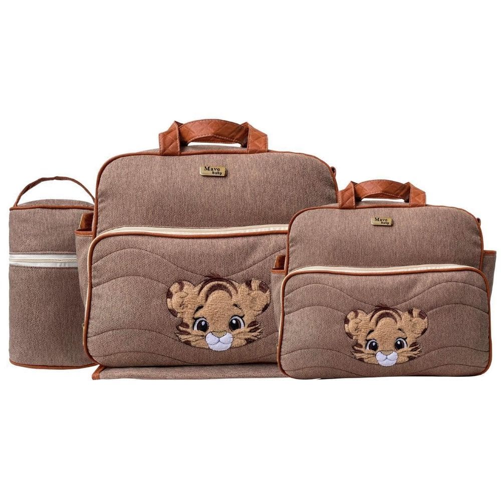 Kit Bolsas Maternidade Mave Baby Supreme Marrom