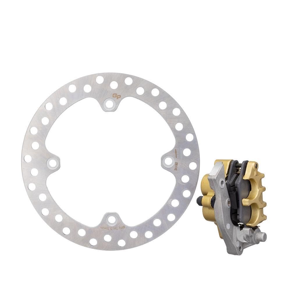 Disco Com Caliper De Freio Dianteiro Gp7 Xre 300 09/23 S/Abs