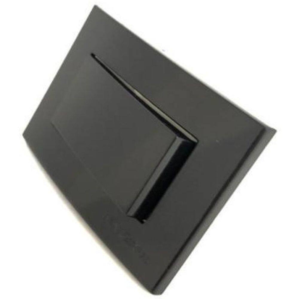 Interruptor Para Embutir Em Móvel Ebony Preto Sleek